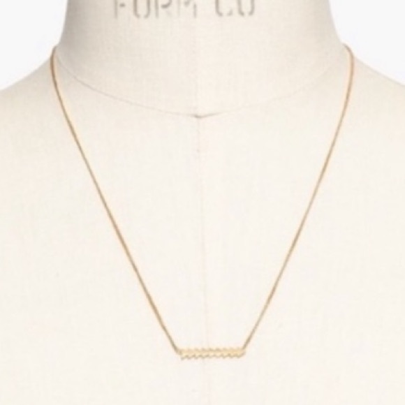 Nwot Madewell Arrow Bar Necklace | Poshmark